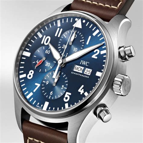 iwc pilot chronograph le petit prince value|iwc pilot 377714 price.